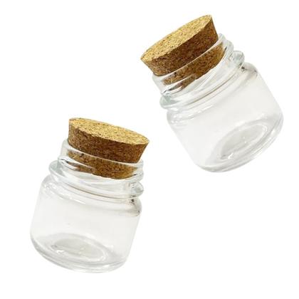 Imagem de Lembrancinha Potinho De Vidro Redondo 40ml Tampa Rolha 10un