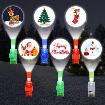 Imagem de Lembrancinhas de Natal LED Light Up Finger Lights para crianças