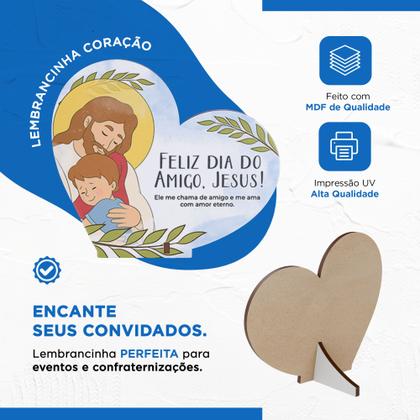 Imagem de Lembrancinhas MDF para Eventos: Kit com 30 Unidades para o Dia do Amigo