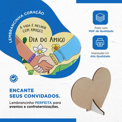 Imagem de Lembrancinhas MDF para Eventos: Kit com 30 Unidades para o Dia do Amigo