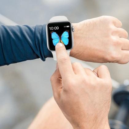 Imagem de Lembrete: relógio duplo de 1,44 polegadas - T500 Call Button Watch Push