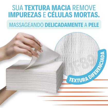 Imagem de Lenço de Higiene e Banho Cremer Pacote com 600 unidades (12 pacotes com 50 unidades)