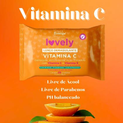Imagem de Lenço Demaquilante Lovely Vitamina C - Face Beautiful