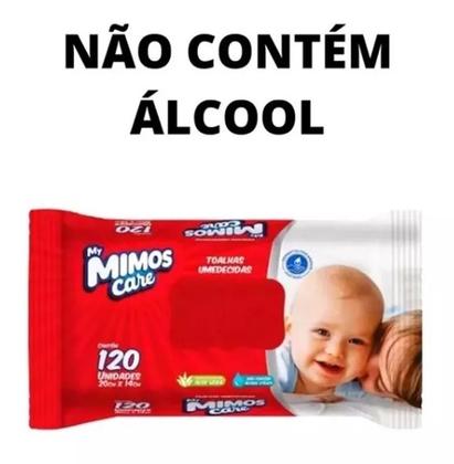 Imagem de Lenço Toalhas Umedecidas My Mimos Kit C/10 Unidades