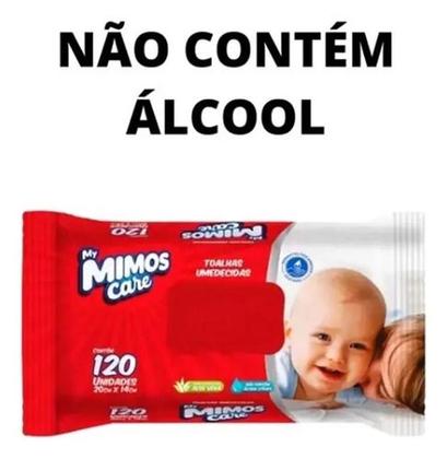 Imagem de Lenço Toalhinhas Umedecidas My Mimos Care C/120 Uni