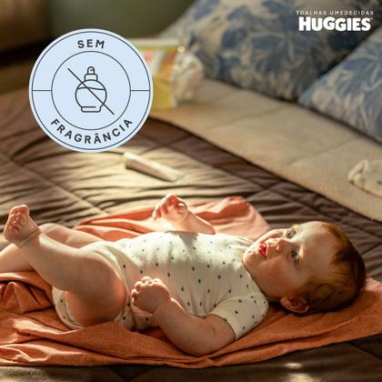 Imagem de Lenço Umedecido Huggies Recém Nascido Sem Fragrância 192 Unidades