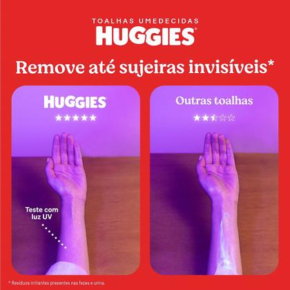 Imagem de Lenço Umedecido Huggies Recém Nascido Sem Fragrância 192 Unidades