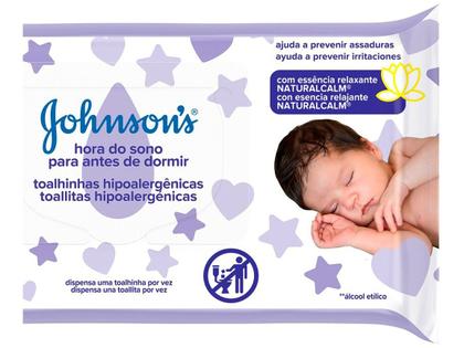 Imagem de Lenço Umedecido Johnsons Baby Hora do Sono