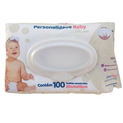 Imagem de Lenço Umedecido Personalidade Baby Care Kit 4 Pacotes C/100