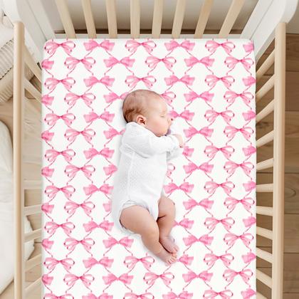 Imagem de Lençóis de berço HNHUAMING adequados para colchões padrão para berços e crianças pequenas