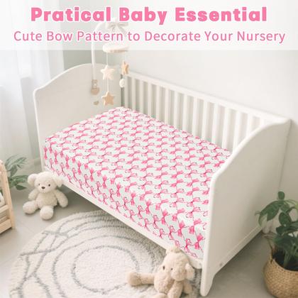 Imagem de Lençóis de berço HNHUAMING adequados para colchões padrão para berços e crianças pequenas