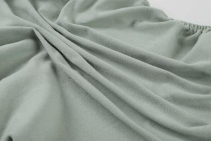 Imagem de Lençóis de berço Onacosht 100% algodão orgânico, pacote com 2 unidades de olive/sálvia