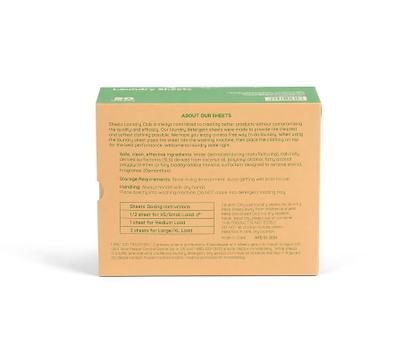 Imagem de Lençóis de detergente para roupa e lençóis Laundry Club 100 Loads