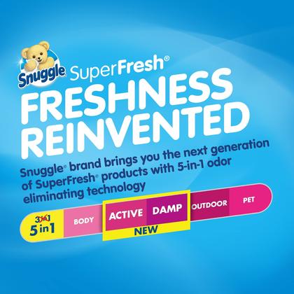 Imagem de Lençóis Secadores Snuggle Plus SuperFresh Spring Burst - Pacote com 200 Unidades