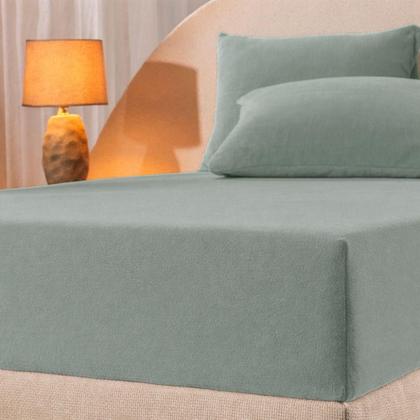 Imagem de Lençol Altenburg Blend Plush Queen 158x198x42 Unissex