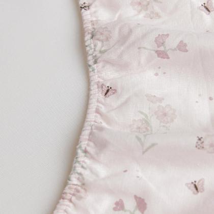 Imagem de Lençol Avulso Com Elástico para Berço Americano Bebê Estampado 100% Algodão Papi