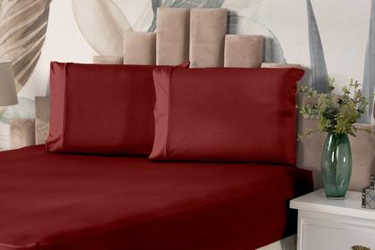 Imagem de Lençol Avulso com Elástico para Cama de Solteiro Dia a Dia Malha Gel Liso