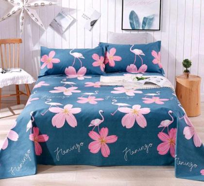 Imagem de Lençol Avulso Para Cama Casal Sem Elástico Microfibra Estampadas Sortidos