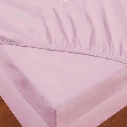 Imagem de Lençol Avulso Solteiro C/elástico Percal 400 Fios Extra macio