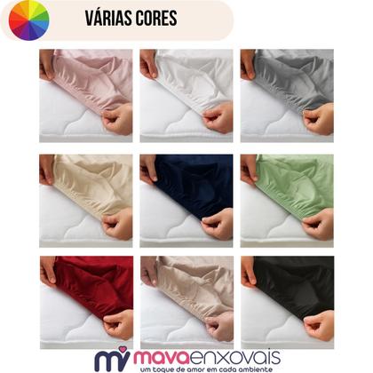 Imagem de Lençol Avulso Viúva Especial C/Elástico Micropercal 400 Fios