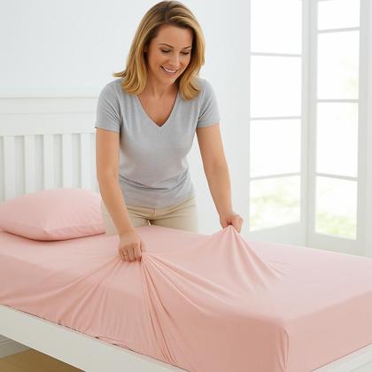 Imagem de Lençol Avulso Viúva Especial C/Elástico Micropercal 400 Fios