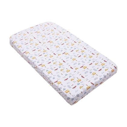 Imagem de Lençol Bebê Avulso Com Elástico Carrinhos Papi