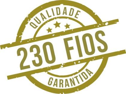 Imagem de lençol cama viúva avulso c/ elastico 100% algodão 200 fios