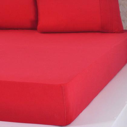 Imagem de Lençol Casal Bella Cama Malha 100% Algodão 138x188x30cm