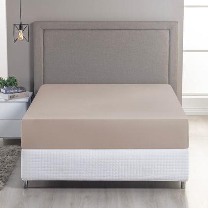 Imagem de Lençol Casal King Avulso C/ Elástico Malha 100% Algodão