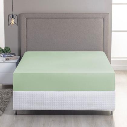 Imagem de Lençol Casal King Avulso C/ Elástico Malha 100% Algodão