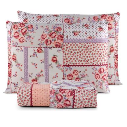 Imagem de Lençol Casal King Size Com Elástico 3 Peças 400 Fios Cama Box