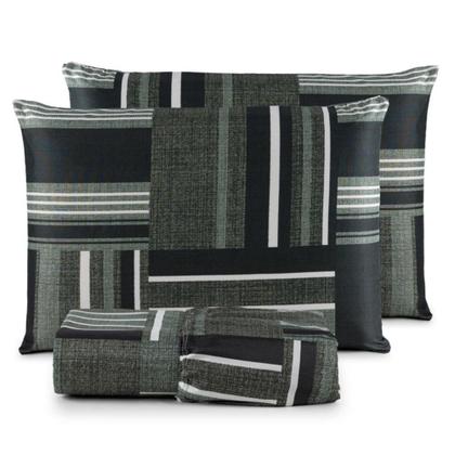 Imagem de Lençol Casal King Size Com Elástico 3 Peças 400 Fios Cama Box