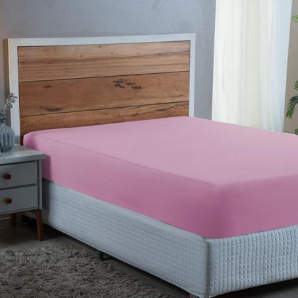 Imagem de Lençol Casal Padrão 300 Fios Algodão com Elástico Revenda