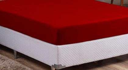 Imagem de Lençol Casal Padrão COM ELASTICO Microfibra PREMIUM 01 Peça para Cama Box 30CM Altura