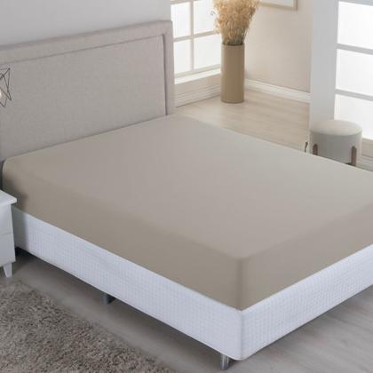 Imagem de Lençol Casal Queen C/ Elástico Malha 100% Algodão Avulso