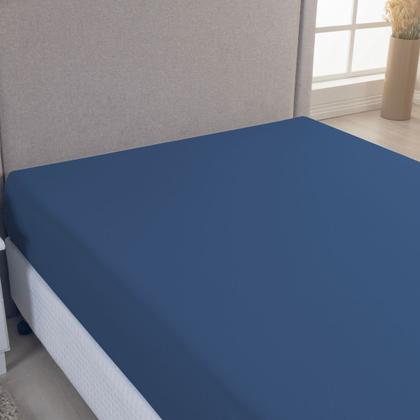 Imagem de Lençol Casal Queen C/ Elástico Malha 100% Algodão Avulso