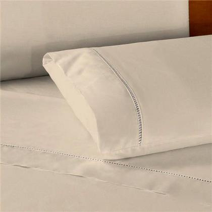 Imagem de Lençol de Berço 3 pçs Ponto Palito Percal 200 Fios 100% Algodão