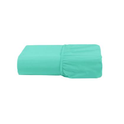 Imagem de Lençol de Cama Solteiro/Casal/Queen Avulso Malha 100% Algodão Liso Com Elástico