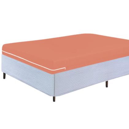 Imagem de Lençol de Casal Avulso Com Elástico Em Malha PV