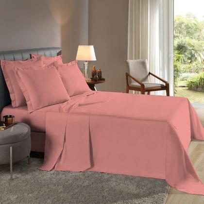 Imagem de Lençol de Cima Queen c/ Bainha Percal 180 Fios