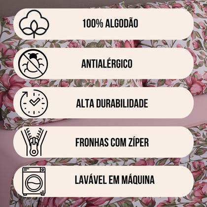 Imagem de Lençol de Malha Solteiro 3 Peças 100% Algodão  Fronha Zíper