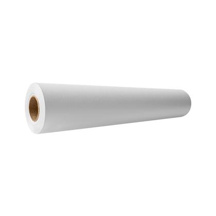 Imagem de Lençol de Rolo Hospitalar Descartável 70cm x 50m  Papel Maca White Premium  1 Rolo