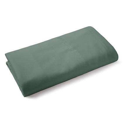 Imagem de Lençol De Solteiro Superior Cima Sem Elástico Micro Percal 400 Fios Acabamento Em Bainha