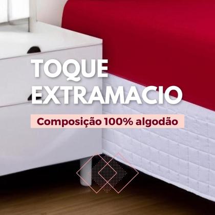 Imagem de Lençol Elástico Malha1 Peça Malha 100% Algodão  Azul