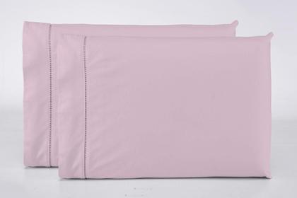 Imagem de Lençol king size  avulso c/ elástico 100% algodão 200 fios rosa