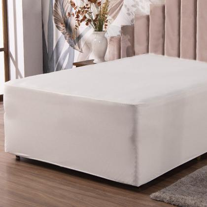 Imagem de Lençol Luva King Cama Conjugada Veste Colchão e Box Malha 1 Peça
