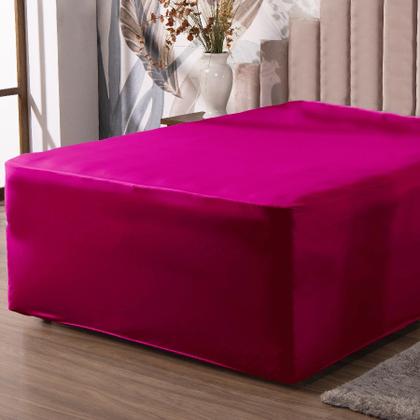 Imagem de Lençol Luva King Cama Conjugada Veste Colchão e Box Malha 1 Peça