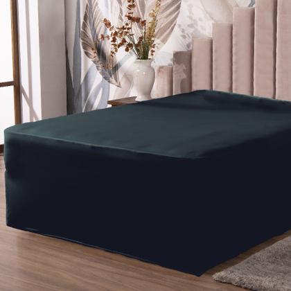 Imagem de Lençol Luva King Cama Conjugada Veste Colchão e Box Malha 1 Peça