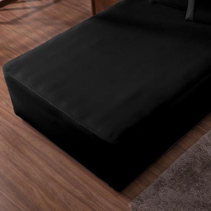 Imagem de Lençol Luva King Cama Conjugada Veste Colchão e Box Malha 1 Peça