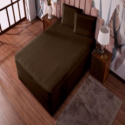 Imagem de Lençol Luva Para Cama Box Conjugada King Malha Resistente Com Elástico Avulso